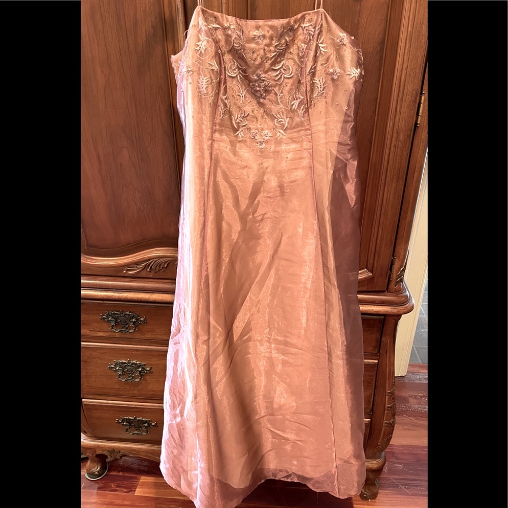 Bronze Gown Dress